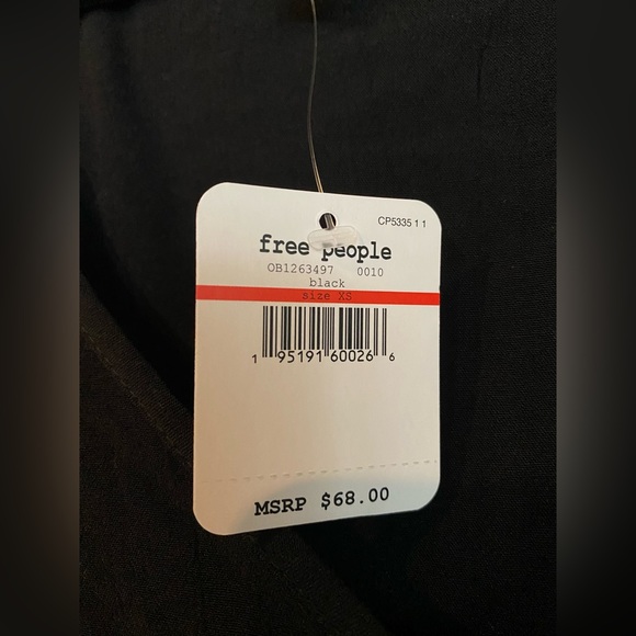 NWT Free People Intimately FP Cleo Bodysuit Black XS - Picture 4 of 10